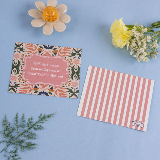 Gulmohar Themed Flat Tags