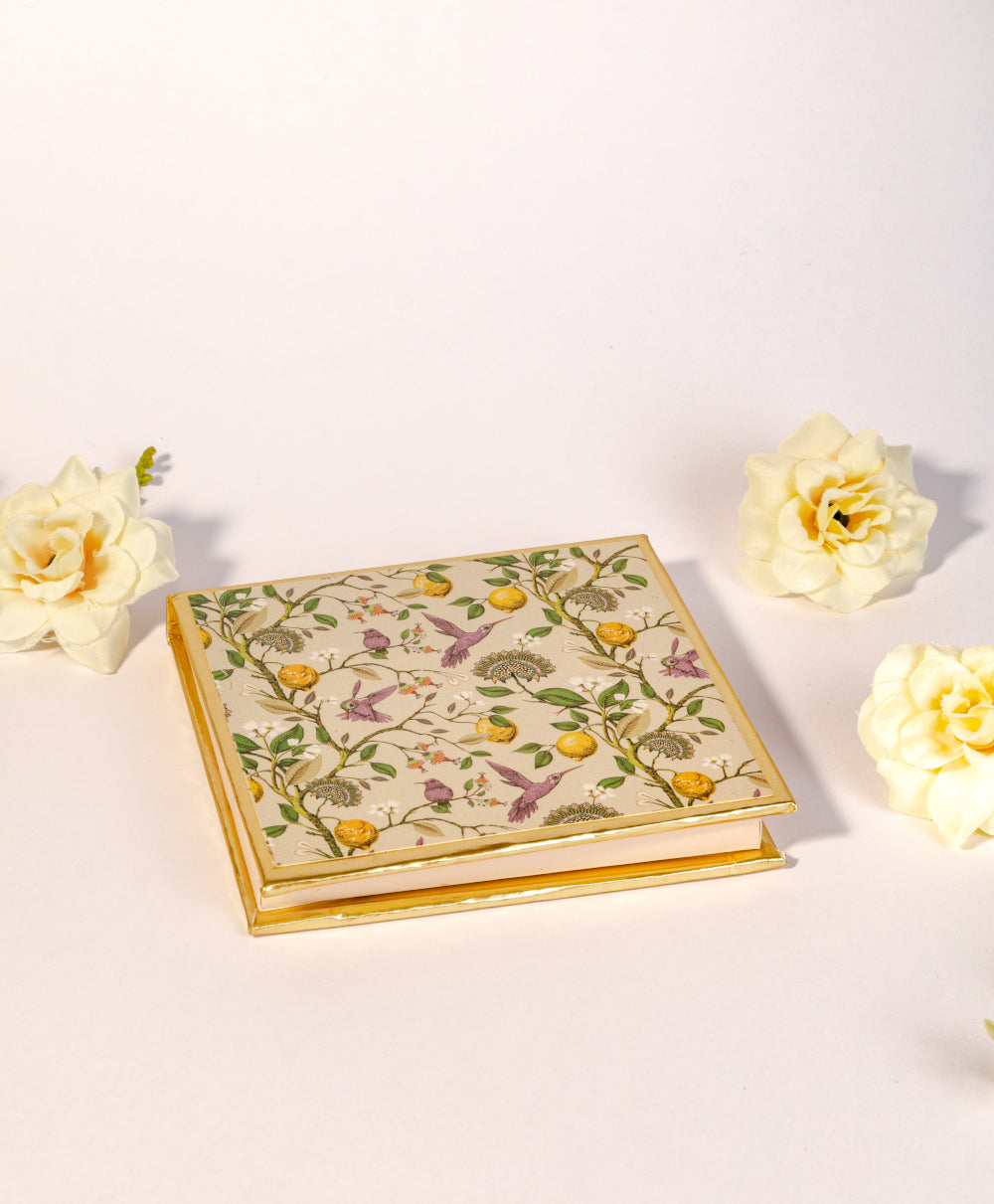 Birds & Lemon Design Five Ginni/Coin Box