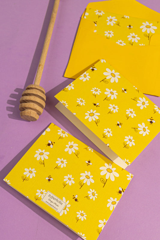Honeybee Theme Folded Gift Tags