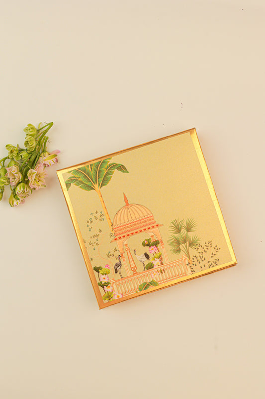 Mughal Garden Design Coin/Ginni Box