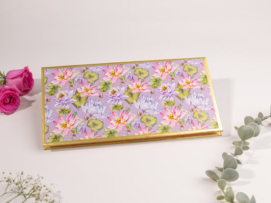 Purple Lotus Design Eleven Ginni/Coin Box