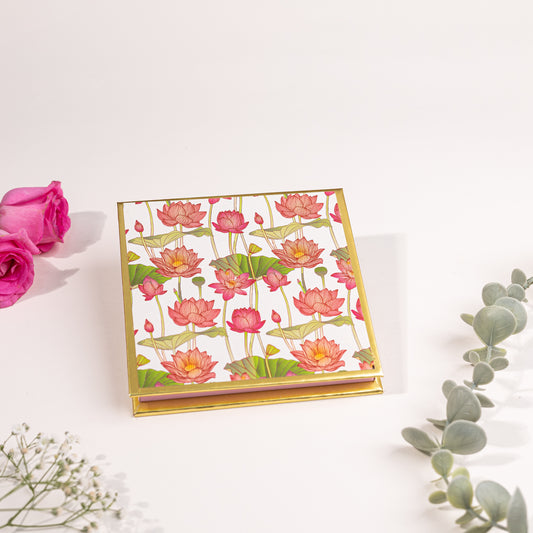 White Lotus Design Five Ginni/Coin Box