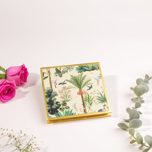 Garden of Birds Themed Five Ginni/Coin Box