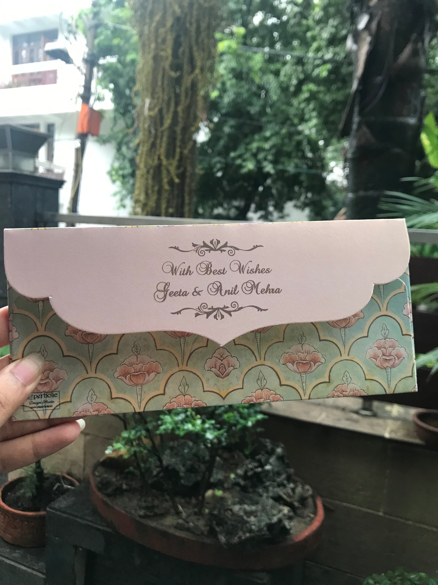 Mughal Theme Money/Shagun Envelopes