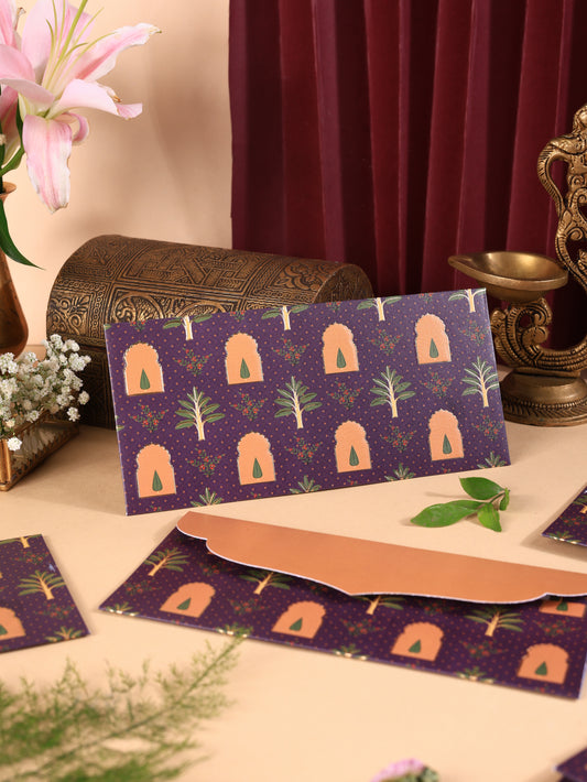 Jarokha Themed Money Envelopes