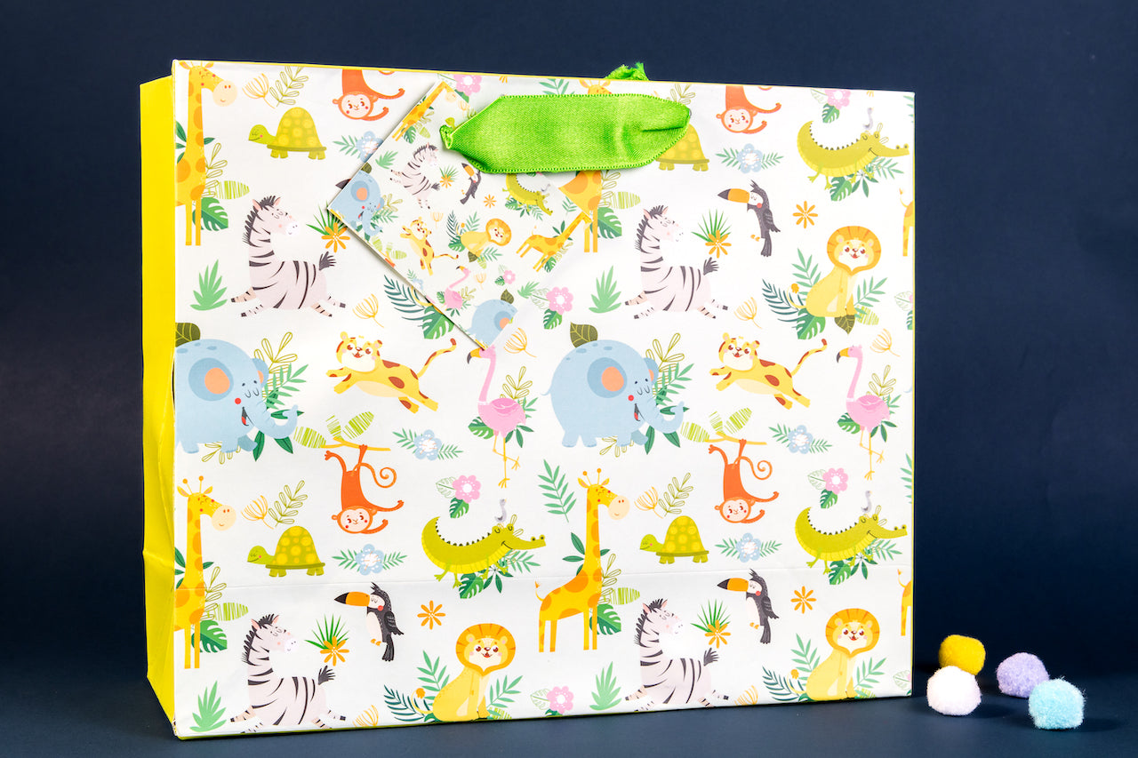 Jungle Theme Gift Bag Medium