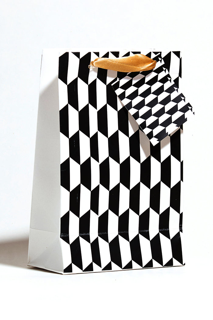 Monochrome Theme Gift Bags Small