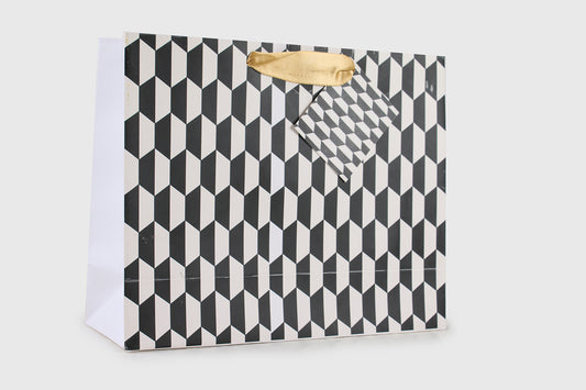 Monochrome Theme Gift Bag Medium