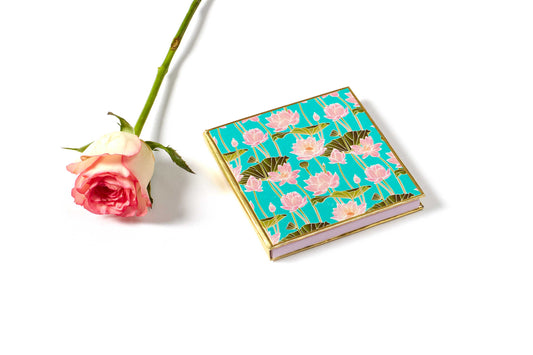 Blue Lotus Design Coin/Ginni Box