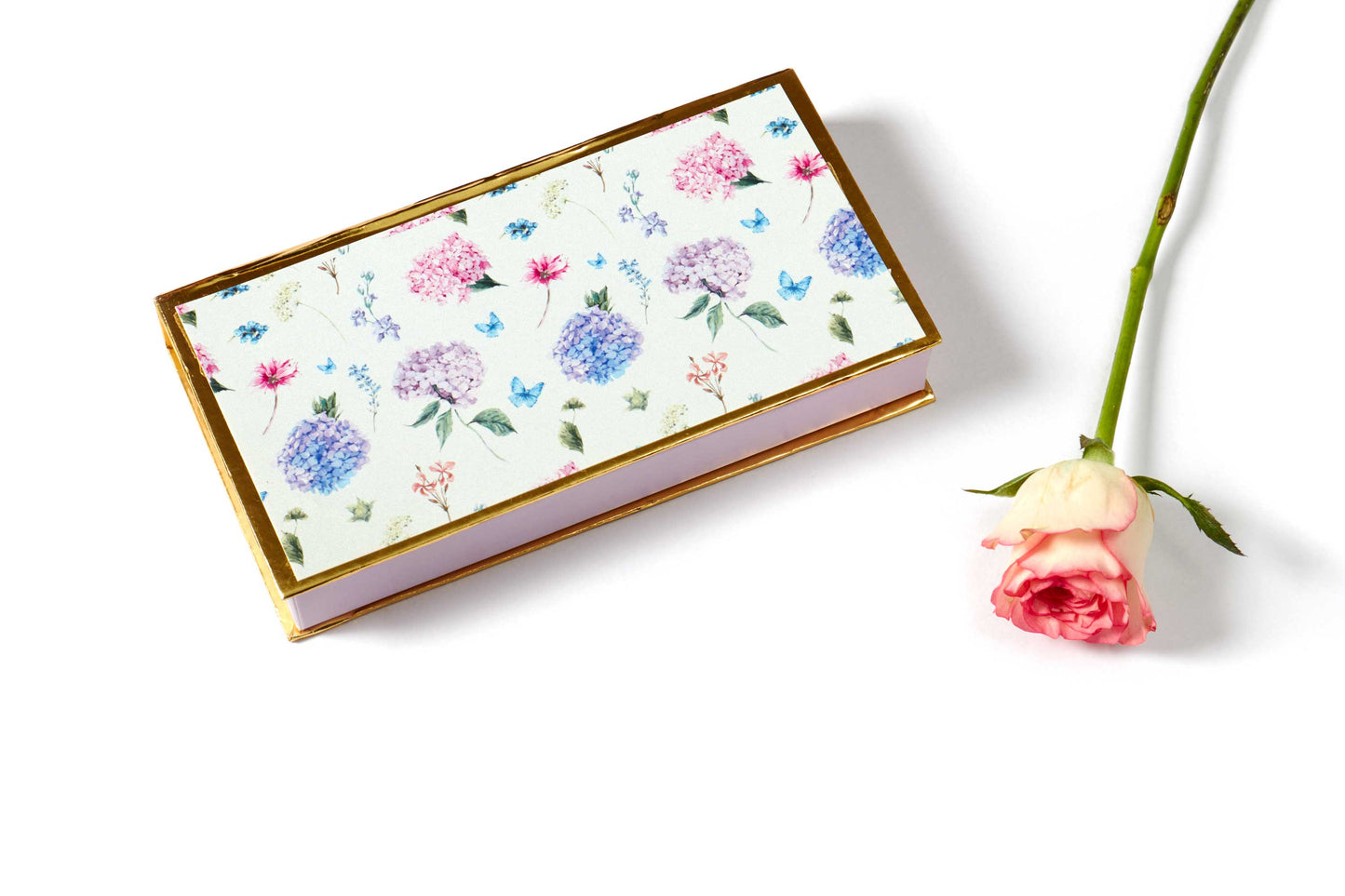 Hydrangea Design Cash/Gaddi Box