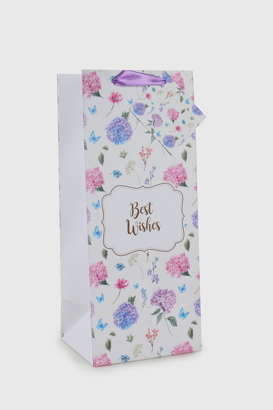 Hydrangea Floral Design Wine/Bottle Bags