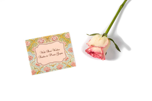 Mughal Theme Flat Gift Tag