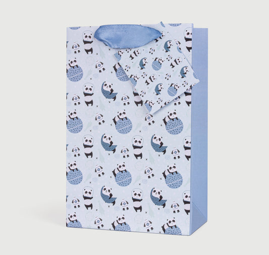 Space Panda Theme Gift Bags Small