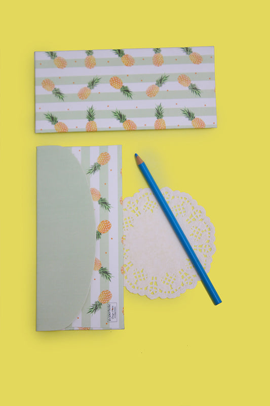 Pineapple Theme Money Envelopes