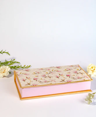 Floral Moroccan Design Cash/Gaddi Box