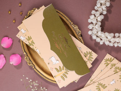 Pichwai Theme Money Envelopes