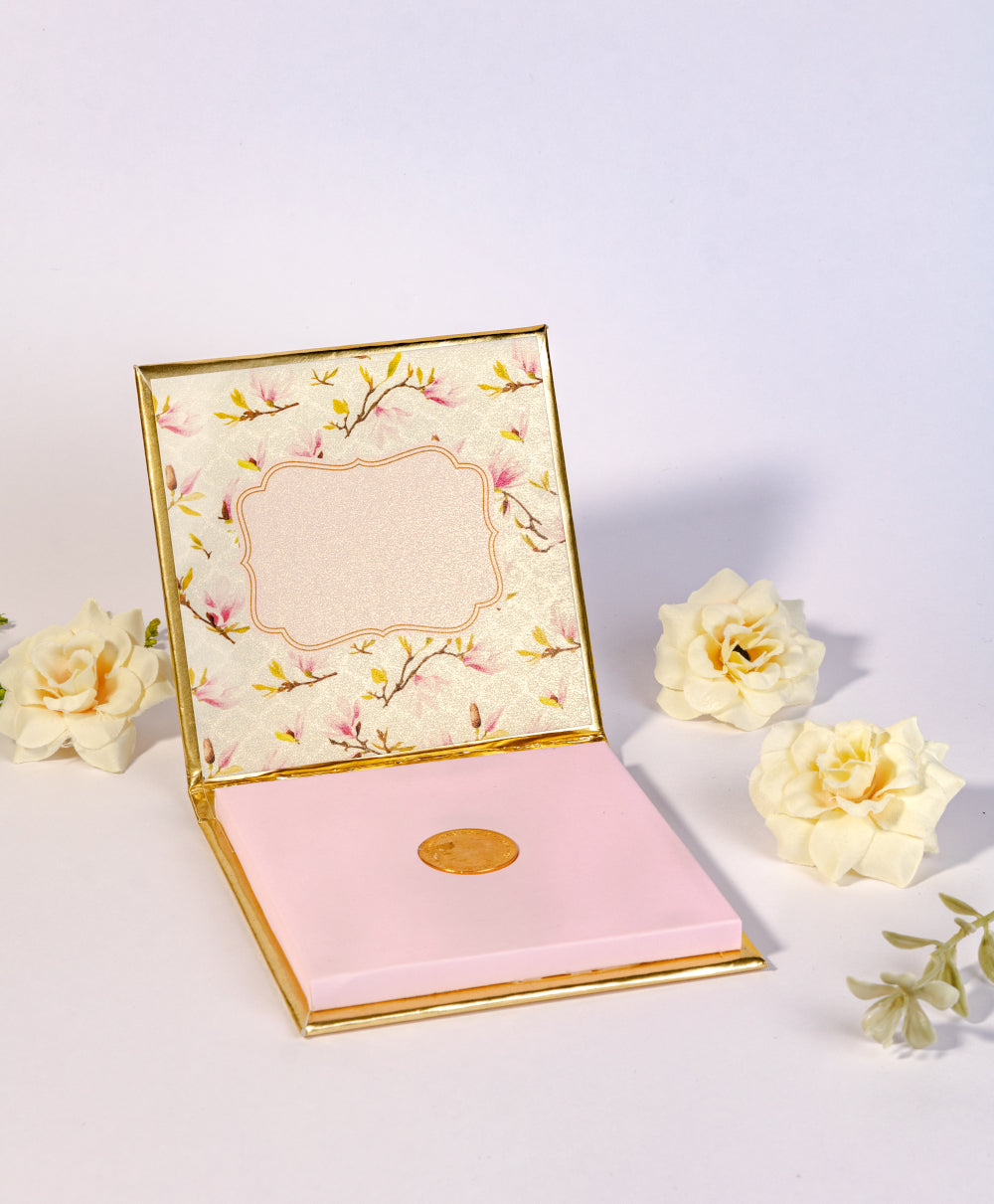 Floral Moroccan Design Single/Double Coin/Ginni Box