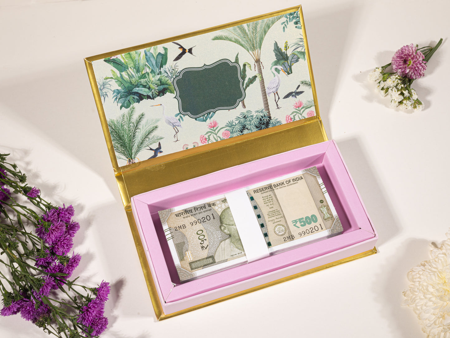 Garden of Birds Theme Cash/Gaddi Box