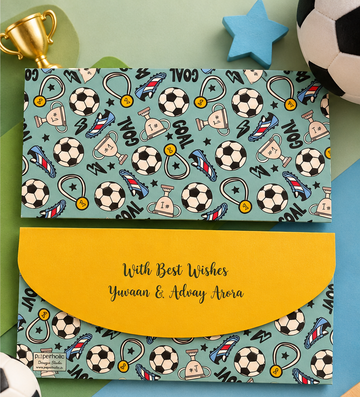 Football Theme Money Envelopes
