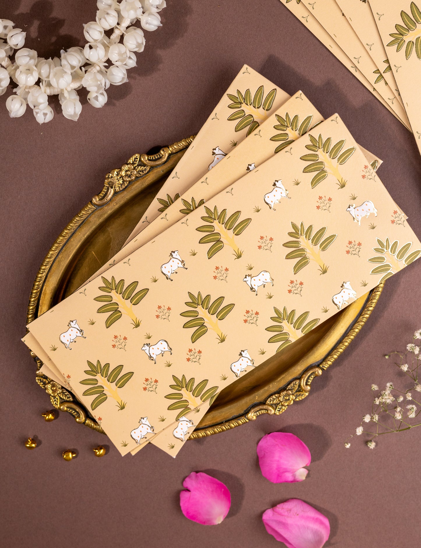 Pichwai Theme Money Envelopes