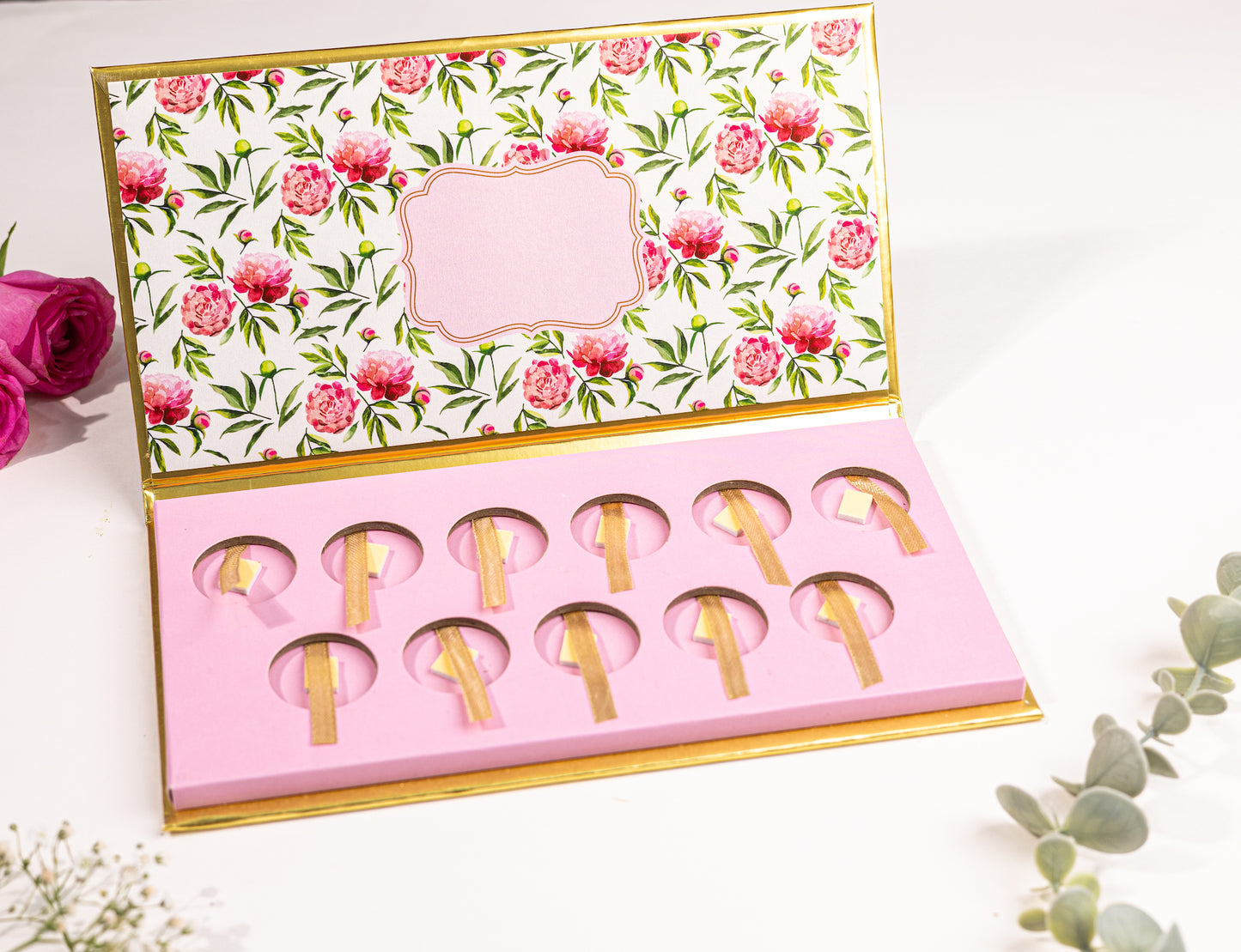 Peonies Design Eleven Ginni/Coin Box