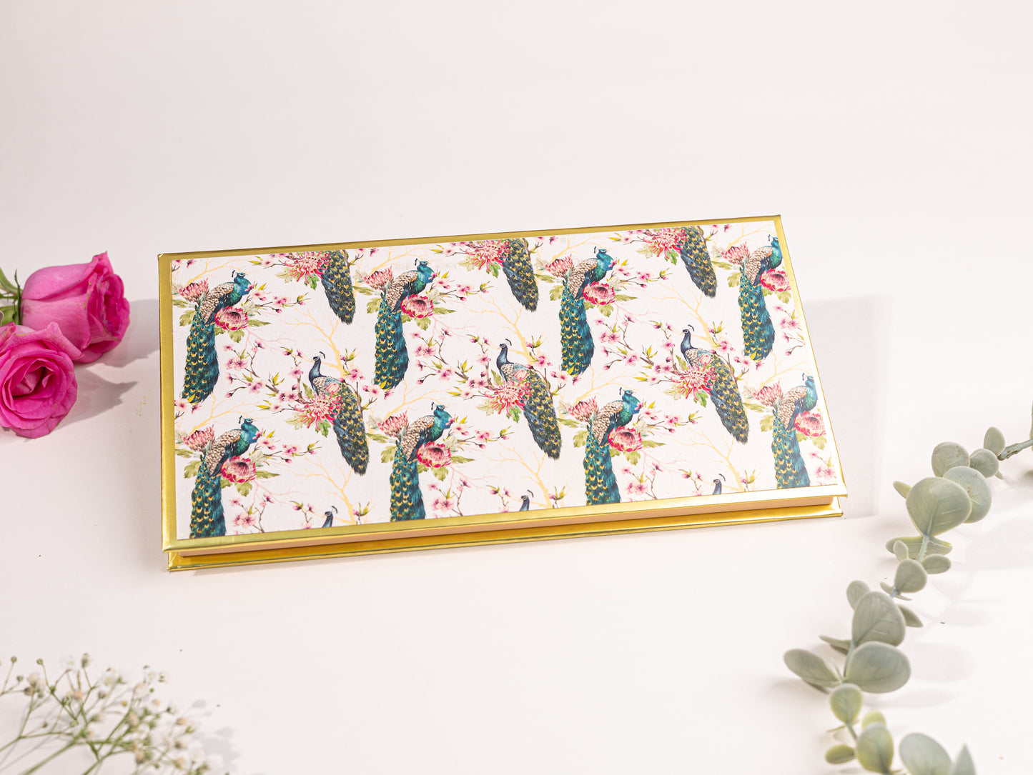 Peacock Design Eleven Ginni/Coin Box