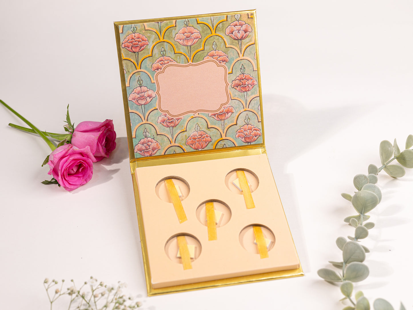 Mughal Theme Five Ginni/Coin Box