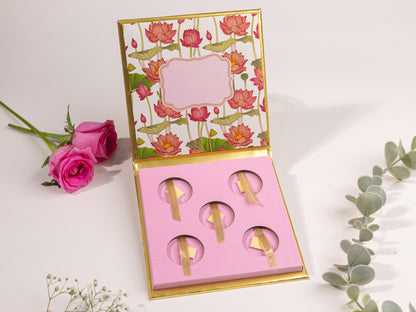 White Lotus Design Five Ginni/Coin Box