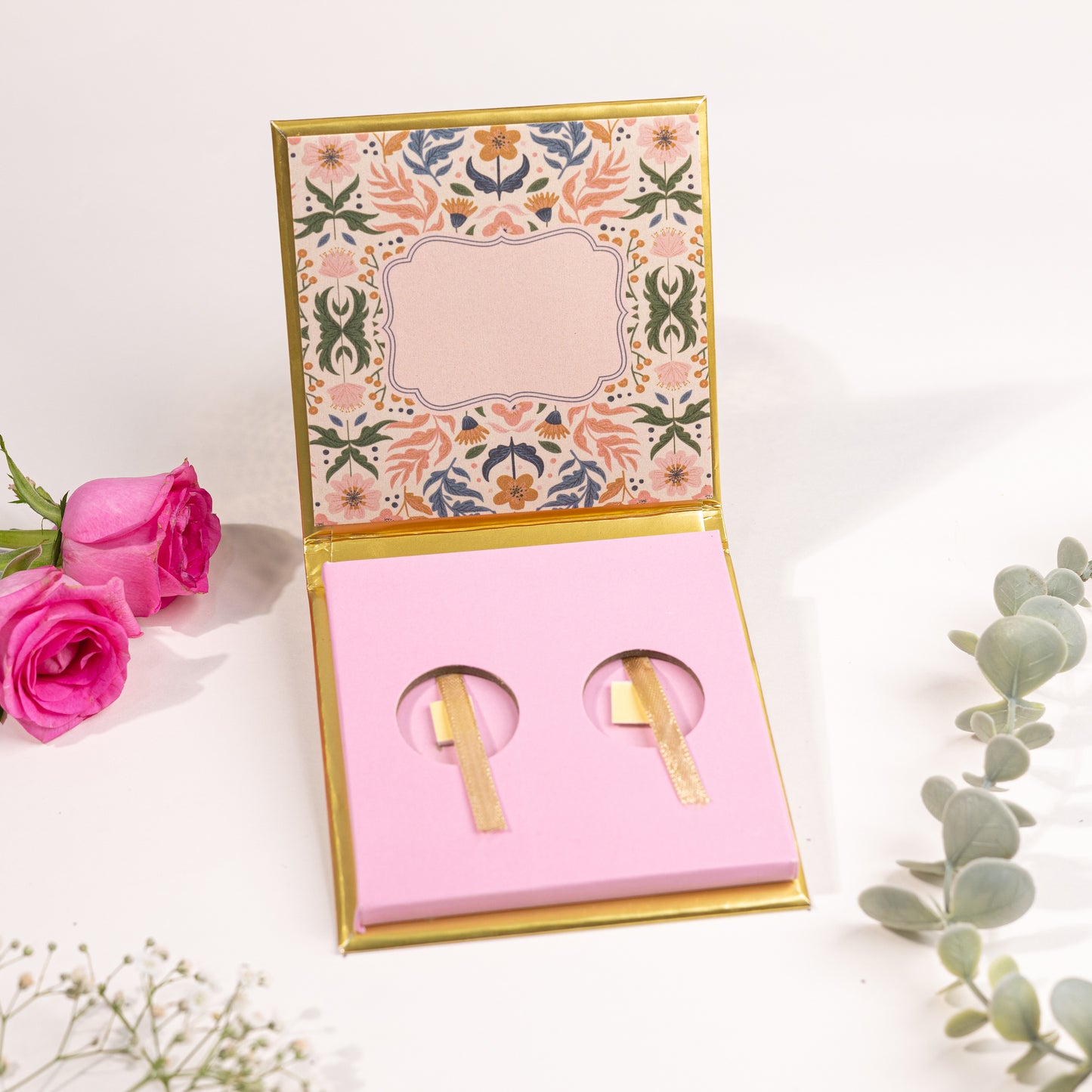 Gulmohar Themed Single/Double Coin/Ginni Box