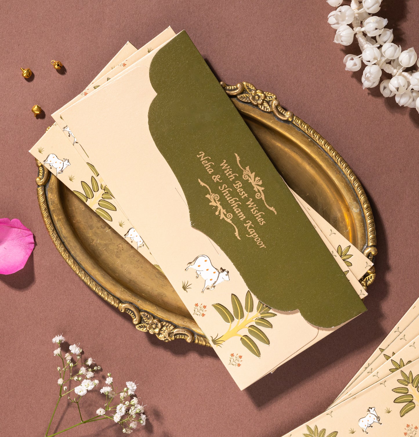 Pichwai Theme Money Envelopes