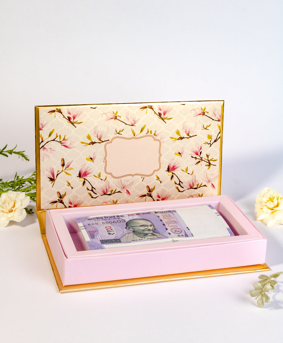 Floral Moroccan Design Cash/Gaddi Box