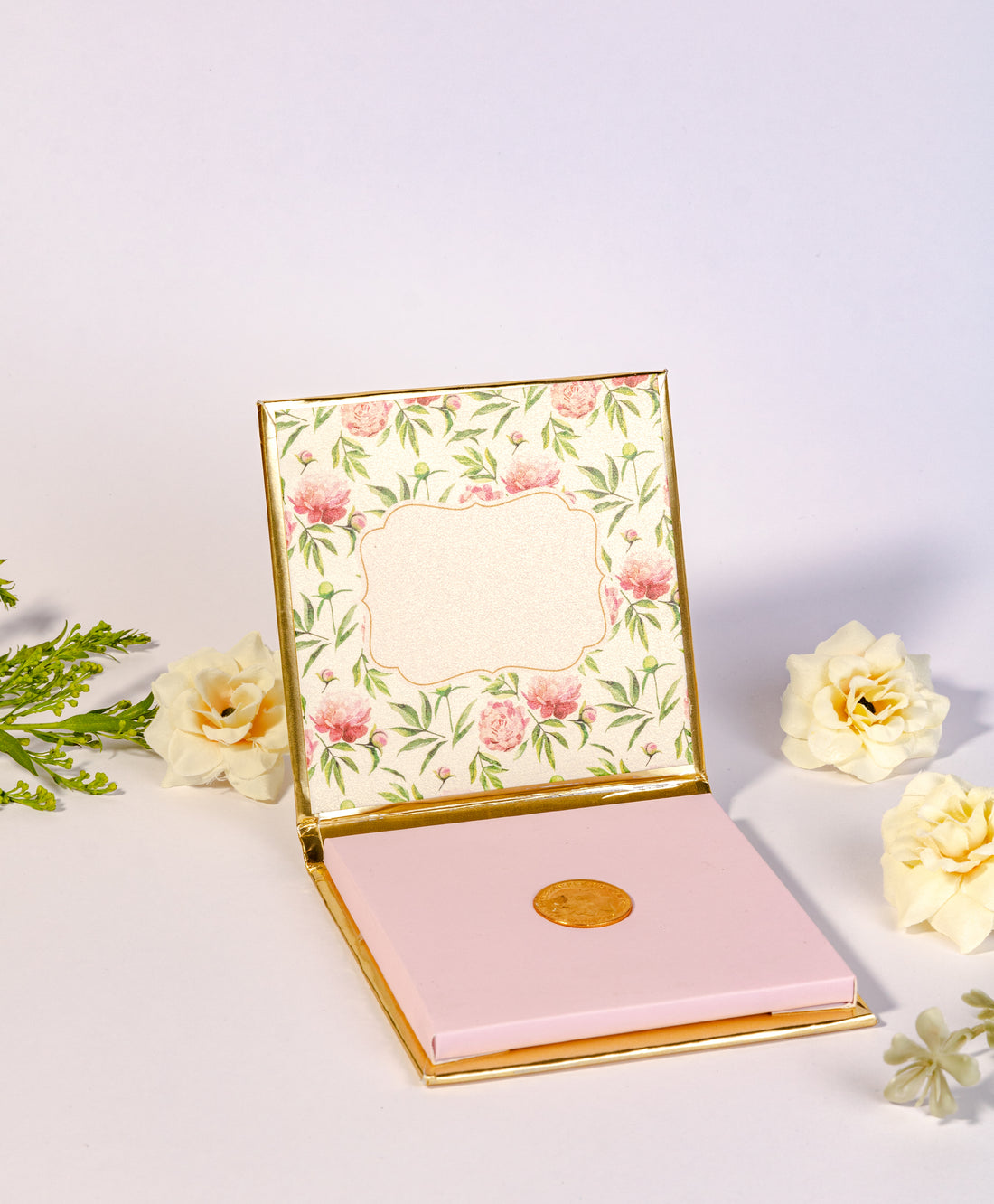 Peonies Design Single/Double Coin/Ginni Box