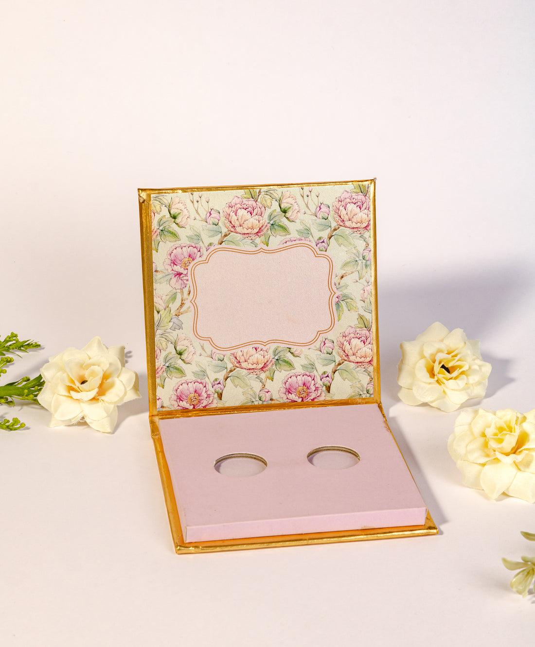 Chinese Floral Design Single/Double Coin/Ginni Box