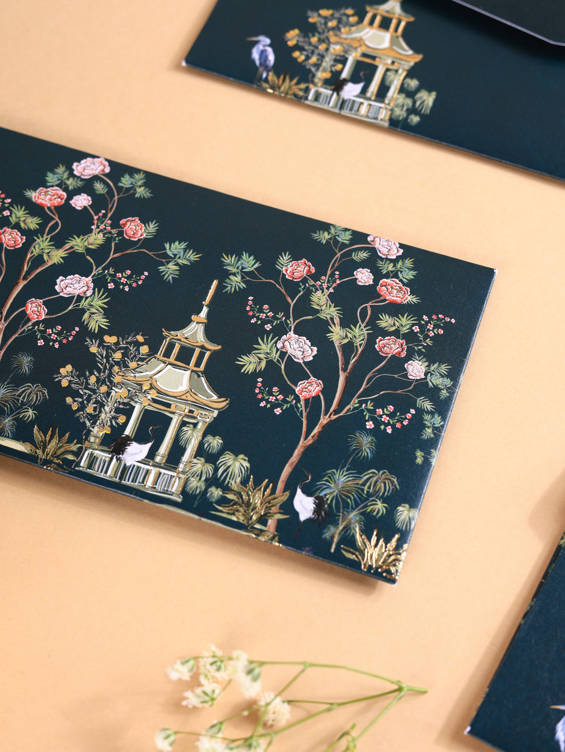 Heritage Bloom Themed Money Envelopes
