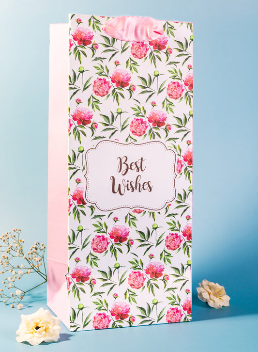 Peonies Design Wine/Bottle Bags