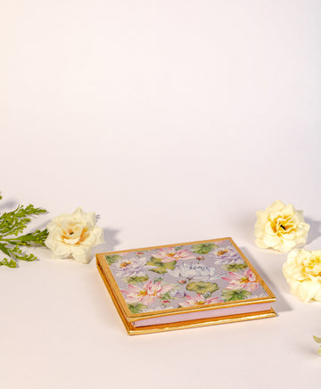 Purple Lotus Design Single/Double Coin/Ginni Box