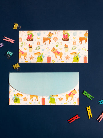Winter Theme Money Envelopes