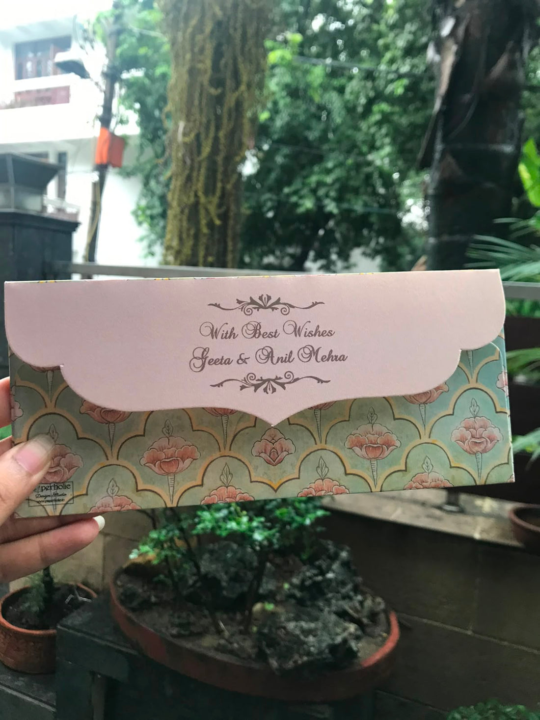 Mughal Theme Money/Shagun Envelopes