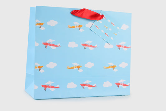 Airplane Theme Gift Bag Medium