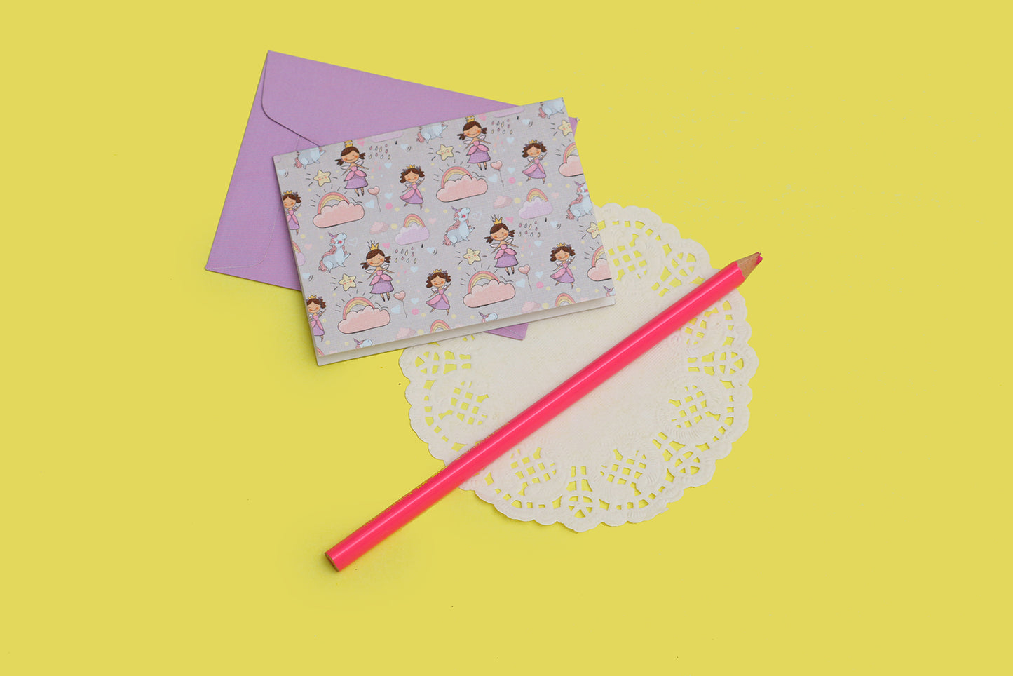 Fairy & Unicorn Design Folded Gift Tags