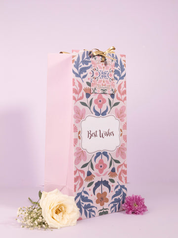 Gulmohar Theme Wine/Bottle Bags