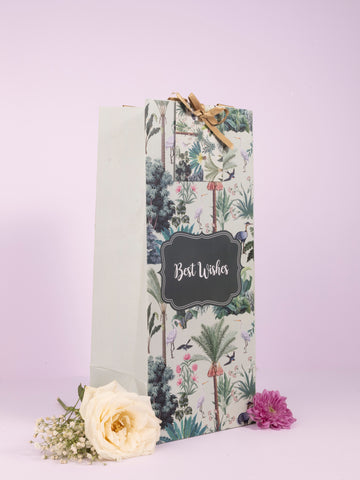 Garden of Birds Theme Wine/Bottle Bags