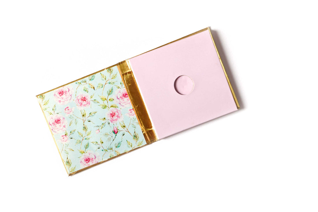 Powder Blue Floral Design Single/Double Coin/Ginni Box