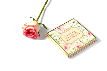 Powder White Floral Design Single/Double Coin/Ginni Box